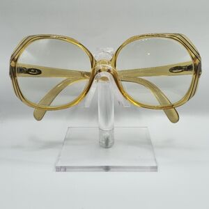 Vintage Christian Dior Pale Yellow Eyeglass Frames